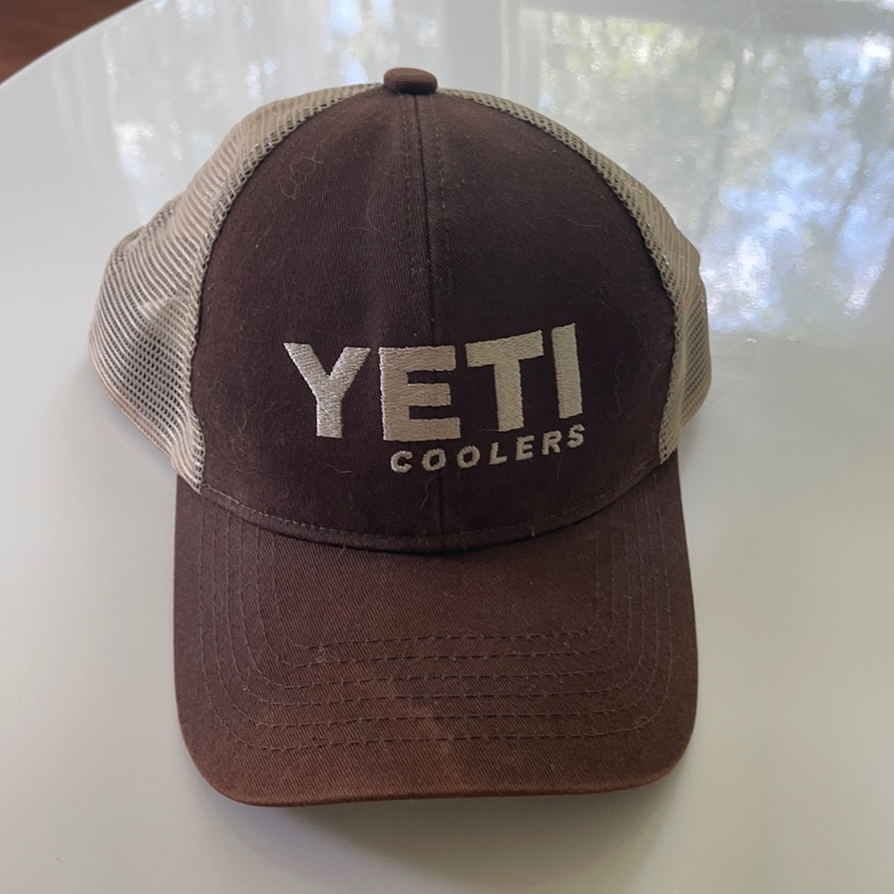 Yeti Coolers SnapBack hat.